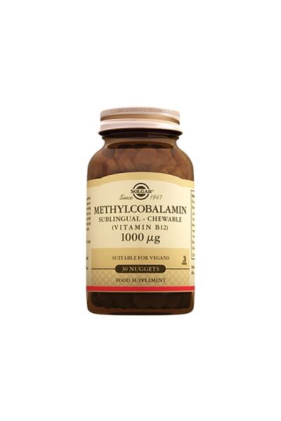 Solgar Methylcobalamın (VİT. B12) 1000 Mg 30 Nuggets