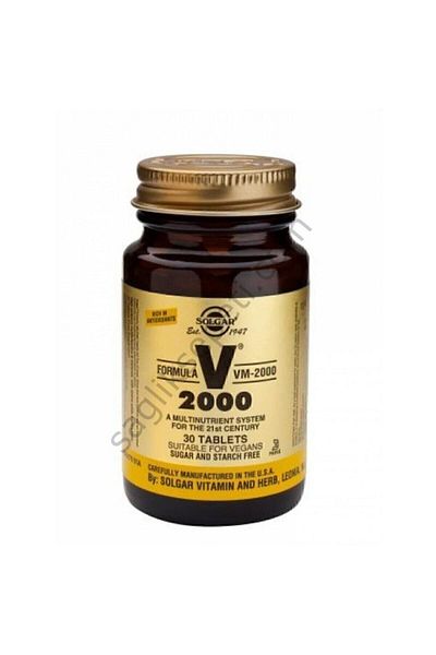 Solgar Vm 2000 30 Tablet - Comfortable Design