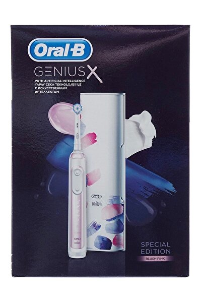 Oral-B Yapay Zeka Destekli Şarj Edilebilir Diş Fırçası Pembe Seyahat Kabı