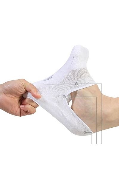 Deribond Men's Socks (9 Pieces) Cotton, Sneaker Style, Invisible Socks