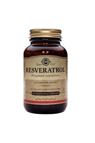 Solgar Resveratrol 60 Kapsül