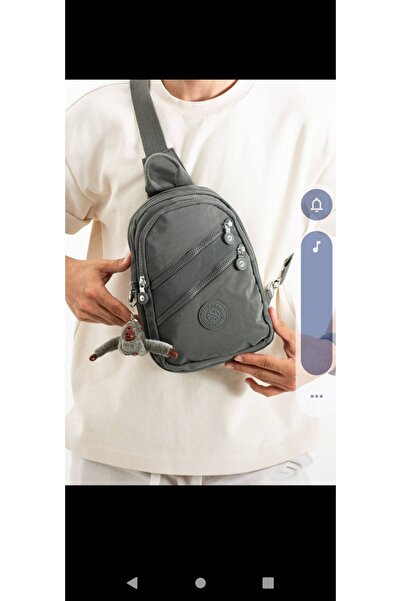 Sanmorris Eflanmoda Sanmorris - Унісекс-сумка через плече, сіра, водостійка