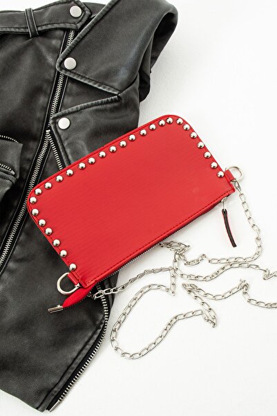 İAMBTŞY Geantă crossbody pentru fetiță, cu lanț cu margele, pentru femei