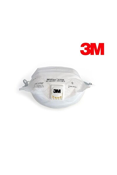 3M 9162e Vflex™ – N95 Ffp2 Ventilli Maske – 15’li Paket