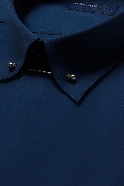 Paşahan Πουκάμισο Slim Fit με Καρφίτσες για Γιακά