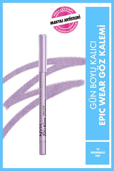 NYX Professional Makeup Epic Wear Liner Sticks - Periwinkle Pop Lilac Eye Liner