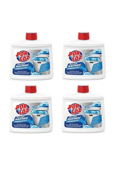 Porçöz Bulaşık Makinesi Temizleyici 250 Ml X 4 Adet