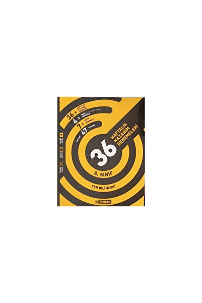 Hız Yayınları HIZ YAYINLARI 8.SINIF FEN BİLİMLERİ 36 HAFTALIK KAZANIM DENEMELERİ