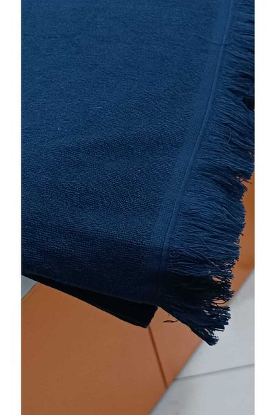 KAYABEY Navy Blue 90x150 cm 100% βαμβακερή πετσέτα μπάνιου - Peshtemal και πετσέτα μπάνιου 1 τεμάχιο