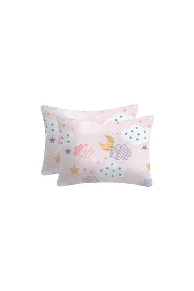 Lief Home غطاء وسادة أطفال قطن 100%| 35x45 (2 قطعة)