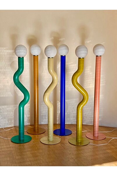 VİSENTE HOME Özel Tasarım Çok Renkli Özel Tasarım Lambader