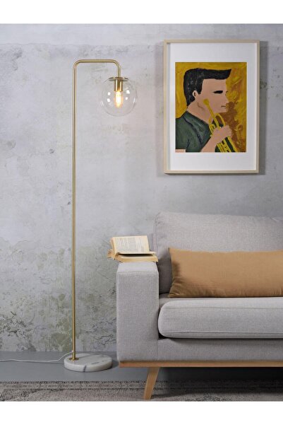 VİSENTE HOME Mermer Ayaklı Tasarım Lambader