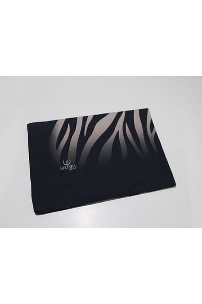 S&k Collection Zebre Pattern Linen Cotton Shawl Scarf