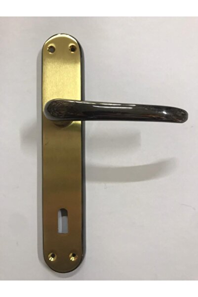 İnan Pirinç Mars Oda Kapı Kolu - 1 Çift Arkalı Önlü - 1. Kalite Paslanmaz.