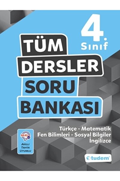 Tudem Yayınları 4.sınıf Tüm Dersler Soru Bankası