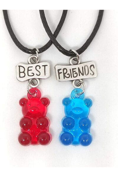 TUNA TAKI & AKSESUAR قلادة جيليبون تيدي بيرز فريندنج بي إف بيست فريندز موديل ...