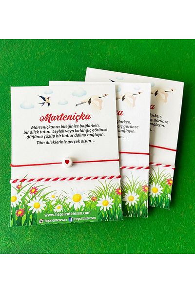 Hepsi Enteresan Heart Martenichkas (3 Pieces)