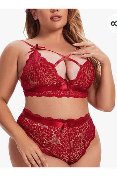 ARDSU Σετ εσωρούχων Fancy Plus Size