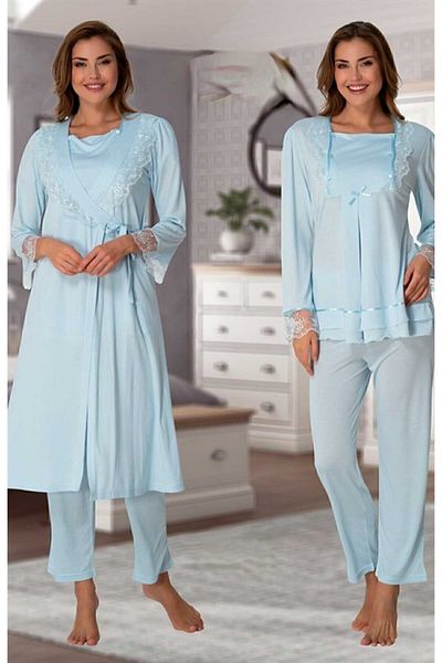 Effort Pijama Set de pijamale Freya Effort Maternitate Insarcinata 3 Piese