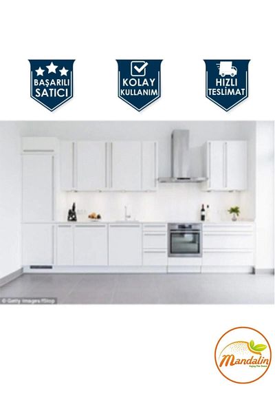 mandalin enjoy Cabinet Covering Foil Matte White 68cmx8mt Self Adhesive