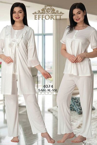 Effort Pijama Σετ πιτζάμες εγκυμοσύνης με ρόμπα