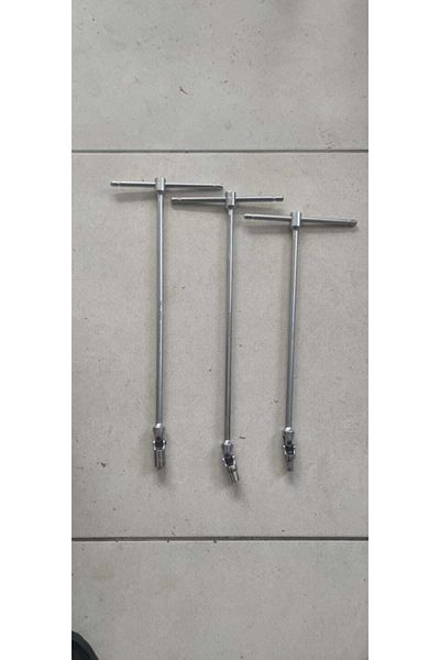 HakanTorna T Arm Articulated Socket Wrench 8-10-13mm 3 Pieces