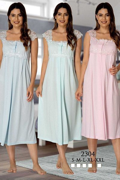 Effort Pijama Μπλε νυχτικό Efforrt 2304 Σύμβολο εγκυμοσύνης εγκυμοσύνης αν είναι στο λάθος