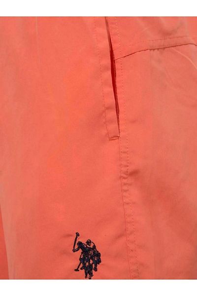 U.S. Polo Assn. Pánské oranžové středně velké mořské šortky s bočními kapsami 24D.2Z.ET.1.AG.0R.OU.0.P.KM.0.ZA