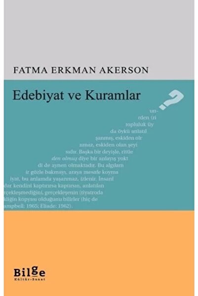 Bilge Kültür Sanat Edebiyat Ve Kuramlar