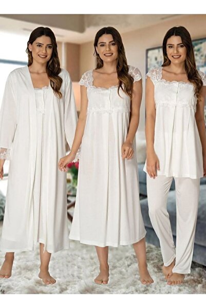 ByLohusa Effortt Ecru Quadruple Maternity Set