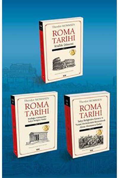 Say Yayınları Roma Tarihi - (1-2-3) - 3'lü Set