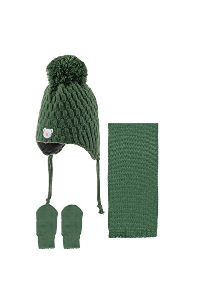 Kitti طقم قفازات وشاح للأطفال الرضع من 3 إلى 12 شهرًا