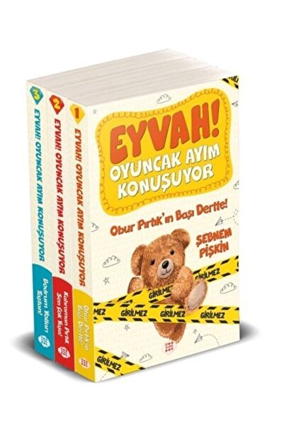 dokuzyayinlari Eyvah! Oyuncak Ayım Konuşuyor Set (3 Kitap Takım) - Şebnem Piş...