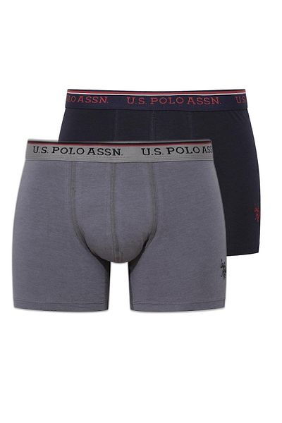 U.S. Polo Assn. 8Z.E0.T.4A8G.R.8P Η.Π.Α. Polo Assn. - Ανδρικό Modal 2-pack Boxer 8Z.E0.T.4A8G.R.8P