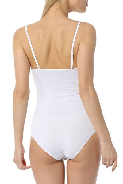 İmer Çamaşır Imer Women's Snap-On Body Rope Strap Modal Imer9251