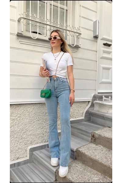 İBABUTİK Blugi evazati