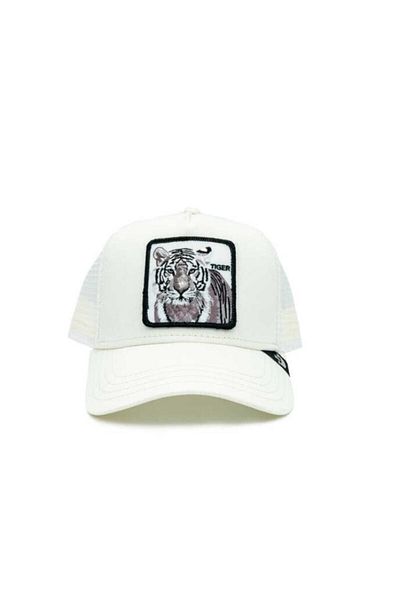Goorin Bros قبعة على شكل نمر فضي S 101- 0720