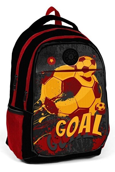 Yaygan Çanta Kids Black Yellow Goal Printed Men's Primary and Secondary Schoo...