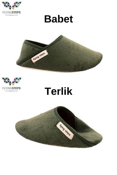 Flyingsteps Γυναικείες παντόφλες παπουτσιών για σπίτι με αντιολισθητική σόλα Bab&ter