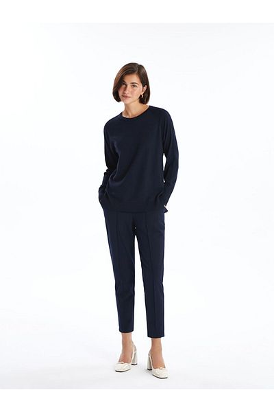 LC Waikiki LCW Pulover de damă cu gât crew tricot