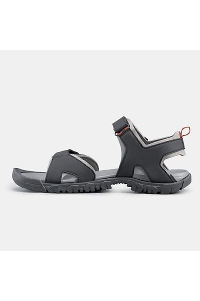 Decathlon Ανδρικά πέδιλα εξωτερικού χώρου γκρι πορτοκαλί - NH100
