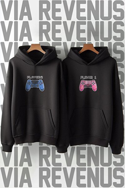 Vordevia Kombinovana majica igrača Valentine's Štampano - Oversize kroj