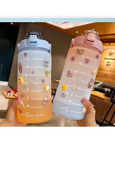 Demirhan Group 2 Litre Motivasyonel Suluk 3 d stiacer Hediyeli