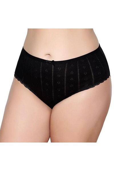GÜMÜŞ 12 Τεμάχια Ασημί Χρώμα Jacquard Bato Panties 3079
