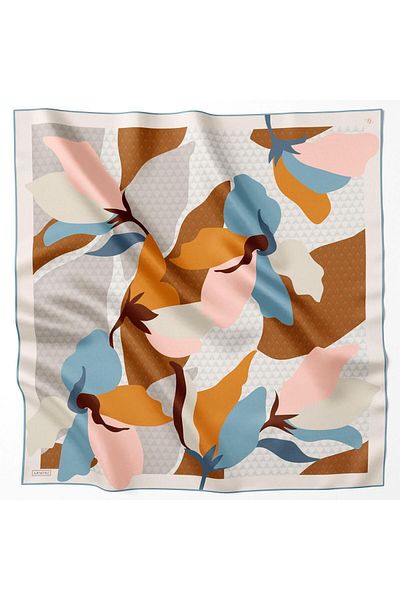 Armine 2024 Spring-Summer Silk Scarf - 9119D-02 - Sura