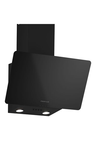 Profilo DVK6J360 Siyah Cam Duvar Tipi Davlumbaz
