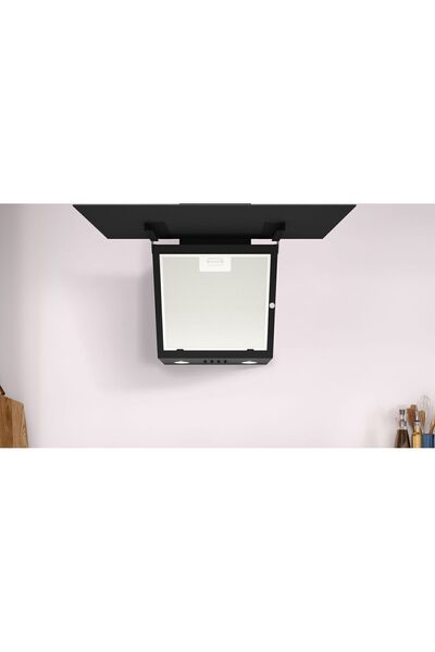 Profilo DVK6J360 Siyah Cam Duvar Tipi Davlumbaz