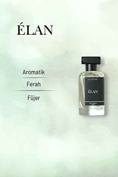 ILLUSIONE FRAGRANCE Élan Edp Erkek Seyahat Boy Parfüm 10ml | Aromatik-fresh-füjer | Limon, Sedir, Paçuli, Misk