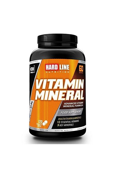 Hardline Vitamin Mineral 120 Tablets