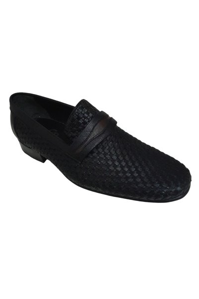 Bifond Shoes Genuine Leather Braided and Leather Men's Shoes